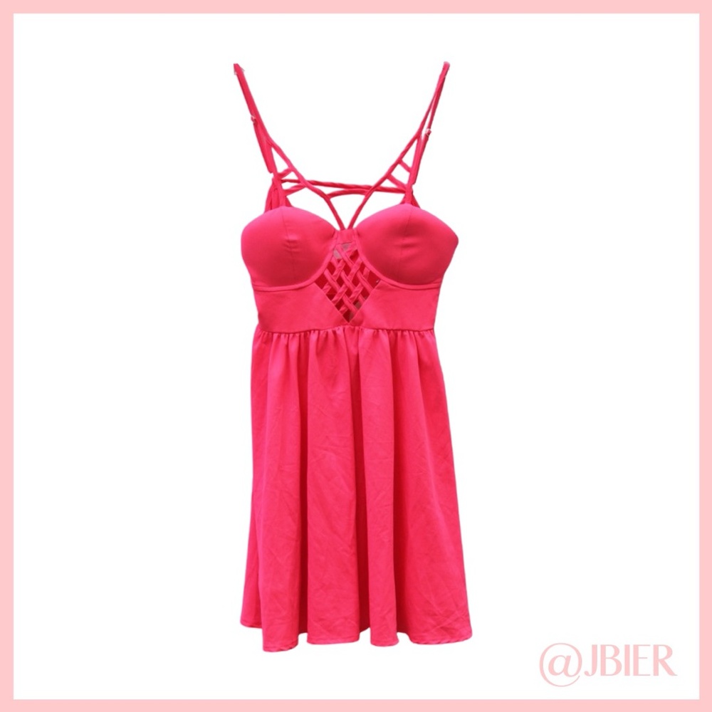 LF Hot Pink Dress